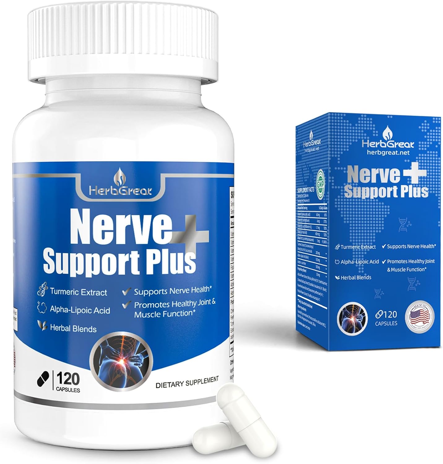 NERVE SUPPORT PLUS - Dile adiós al dolor en tus articulaciones y vuelve a moverte con libertad ✨
