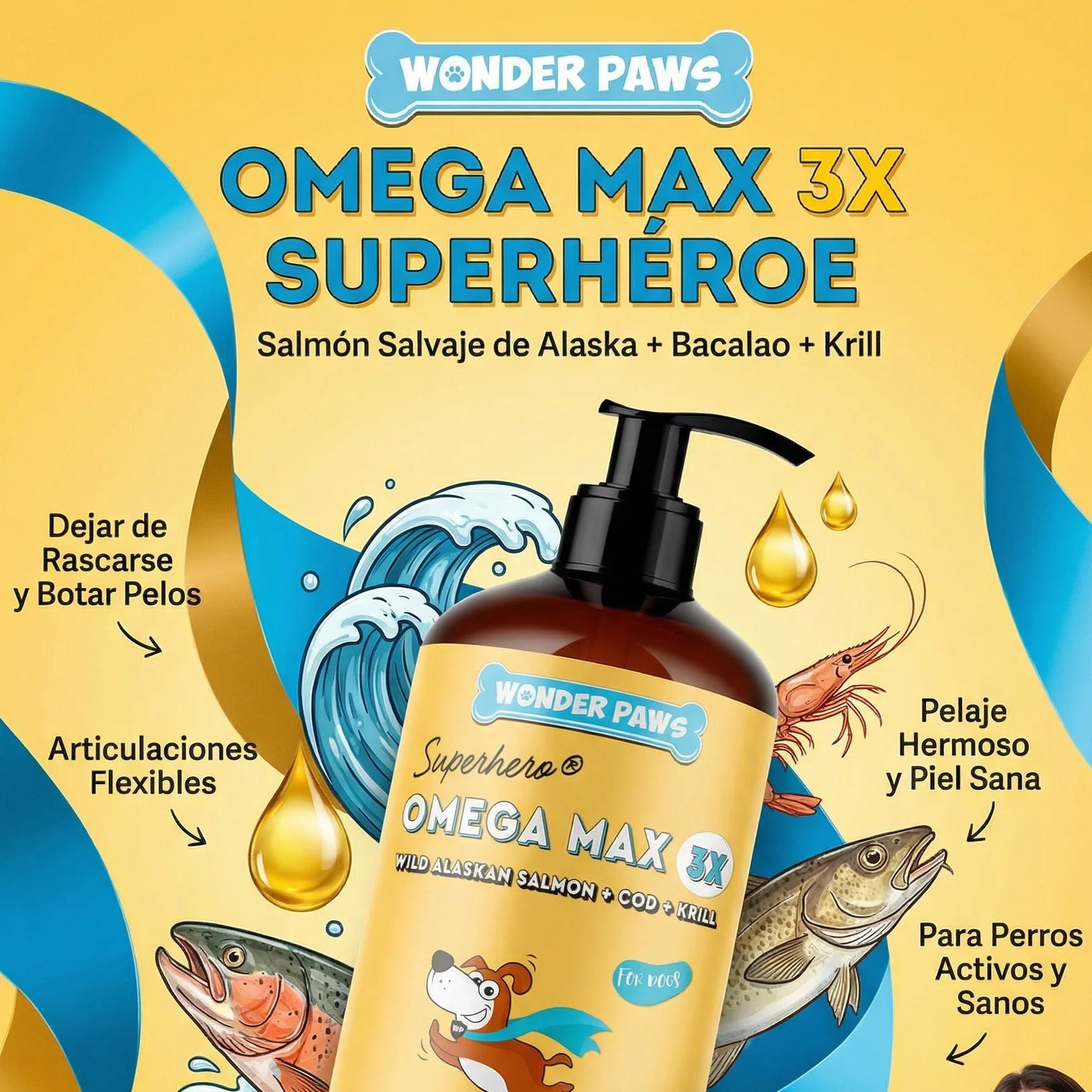 OMEGA MAX 3X WONDER PAWS