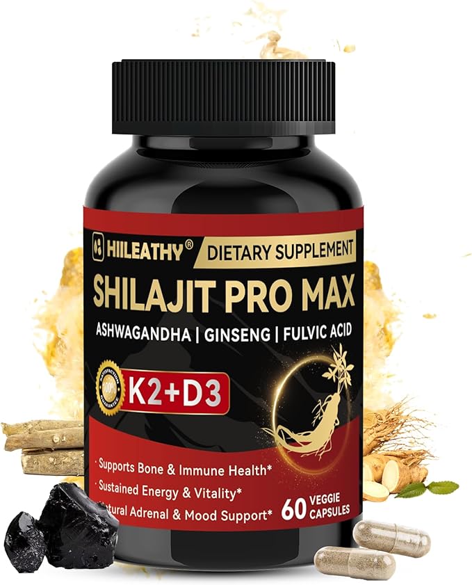 Shilajit Pro Max — Despierta la bestia. Recupera tu poder.